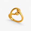 Luna Love Knot Ring