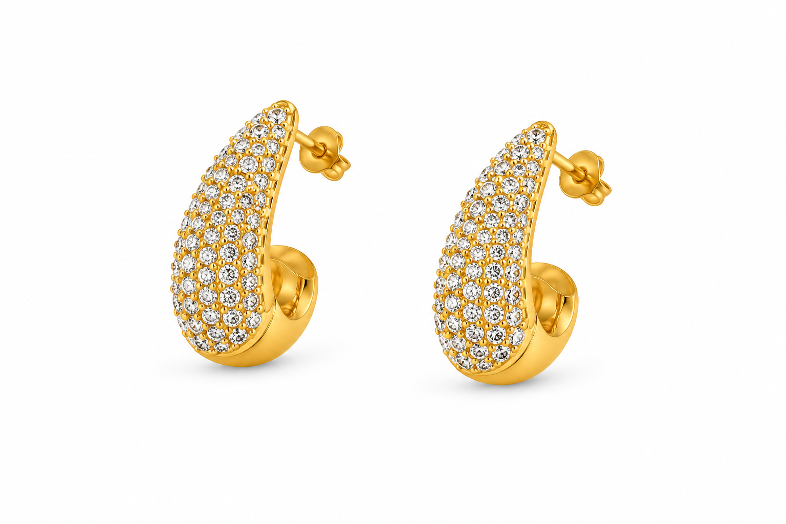 Aurea Bean Stone Earings