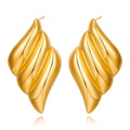 Aurea Charm Hoops Earrings